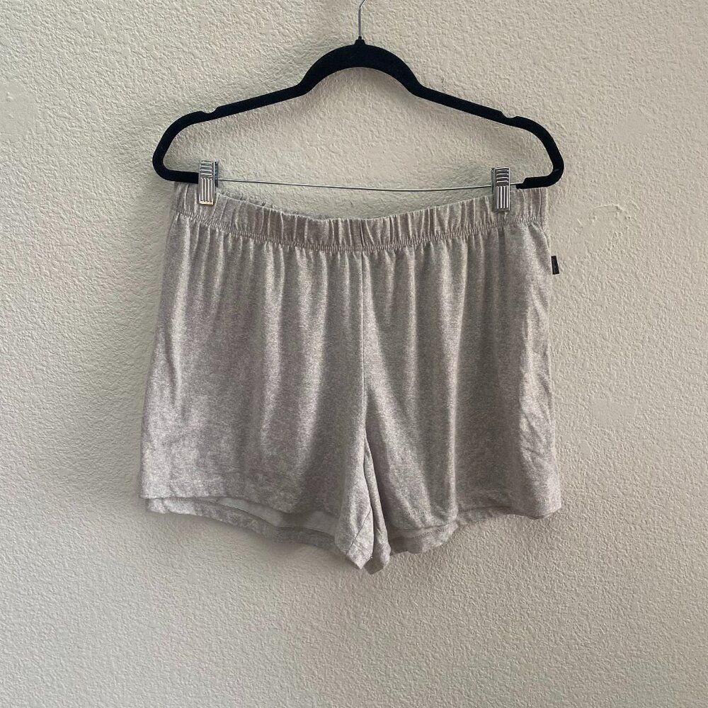 Eddie Bauer Sleepwear Shorts Size XL Gray Color Polyester Elastane Pajamas